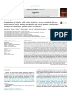 Associations of Ghrelin With Eating Behaviors, Stress, Metabolic Factors, And Telomere Length Among Overweight and Obese Women Preliminary Evidence of Attenuated Ghrelin Effects in Obesity