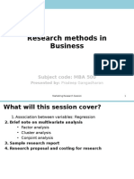 Marketing Research - 6 - 02may2010