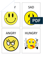student a emotion cards