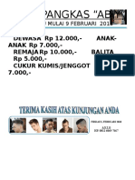 Tarif Pangkas “Abiy”