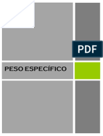 Peso Específico