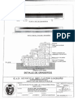 Detalles constructivos de graderíos tipo para obras de infraestructura educativa