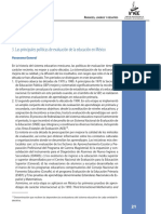 Principales Políticas de Evaluación de La Educación en México