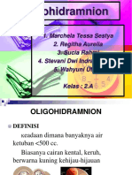 Oligohidramnion