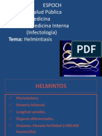Parasitosis, Helimintiasis