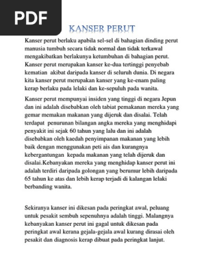 Kanser Perut  PDF