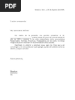 Formato CARTA DE REFERENCIA COMERCIAL