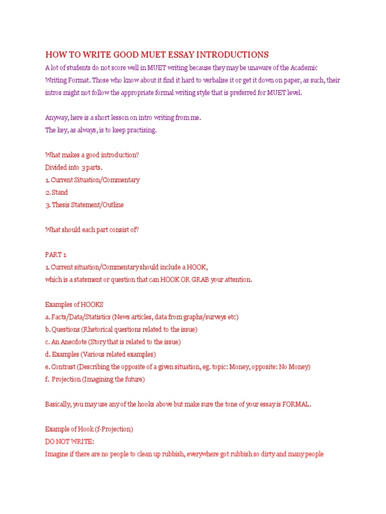 Thesis statement for different types of essays picture