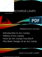 Arc Discharge Lamps - A Short Presentation