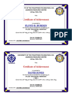 Coc Certificates