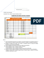 Excel Avanzado examen título 40