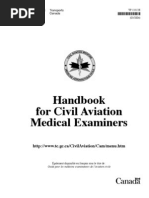 Handbook For Civil Aviation Medical Examiners: 01 - I Pages 2004-03-05 11:37 AM Page 1-I