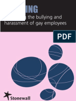 BULLYING Preventing The Bullying and Harassment of Gay Employees