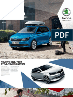 CUSTOMIZE YOUR ŠKODA FABIA WITH OUR STYLISH ACCESSORIES