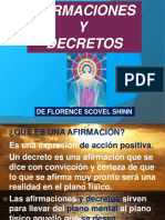 Afirmaciones y Decretos