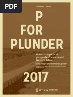P for Plunder - 2017
