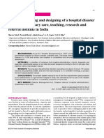 Strategic Planning and Designing of A Hospital Disaster Manual in A Tertiary Care, Teaching, Research and Referral Institute in India