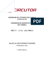 Manual - Instrucciones PASO Y CONTACTO PDF