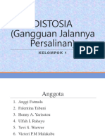 15. DISTOSIA