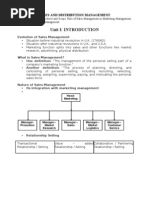 Sales and Distribution Management