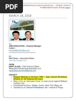 Colliers Letter - March 28, 2018 a New