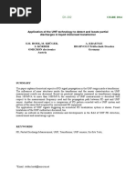 2014 CIGRE D1-202 Application of the UHF Technology to Detect and Locate Partial Discharges in Liquid Immersed Transformer-2014