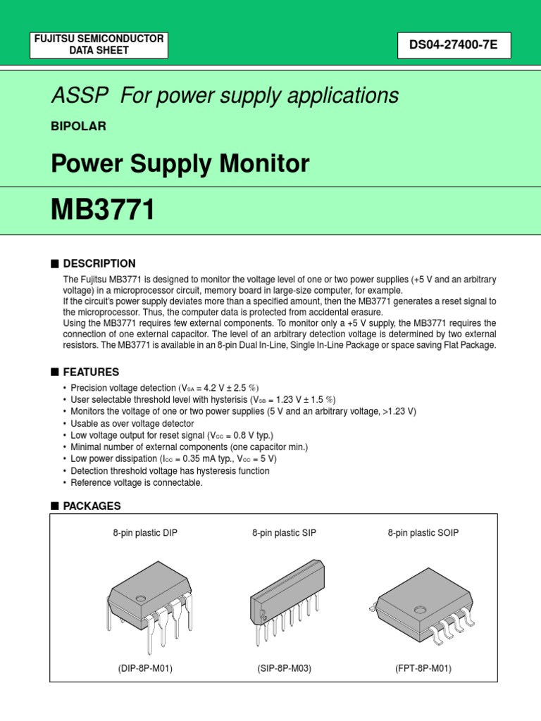 Datasheet Ic 3771 Pdf Power Supply Electronic Design