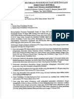Edaran Hasil Pretes PPG Dan Verval Berkas Disdik PDF