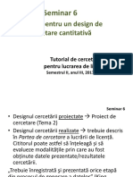 Sem6 - Proiectarea Cercetarii Cantitative (ASilian)