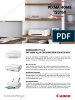 Pixma Home Ts5160 - Tech Sheet