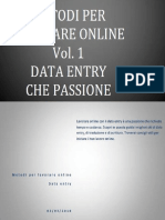 Metodi Per Lavorare Online Vol1 Dataentry - Metodi Lavoro Online