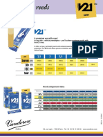 Anches de Saxophone V21 UK