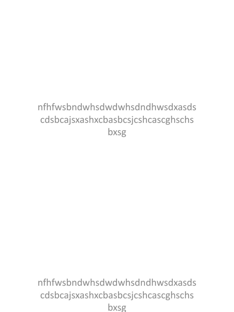 Document Placeholder Text | PDF
