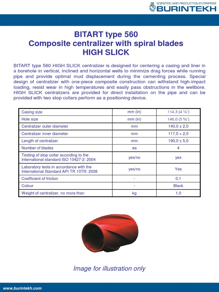 BITART Type 560 114-146 | PDF