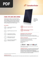 Canadian Solar Datasheet CS6K M En