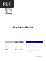 ANK Lfalah Imited: The Pakistan Credit Rating Agency Limited