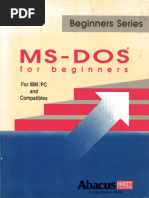 エーアイムック MS-DOS ver.5 リファレンスガイド MS-Dos 6 Concise User's Guide PDF | PDF | Computer File