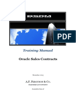 Training Manual Oracle Sales Contracts