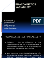 Pharmacokinetics Variability