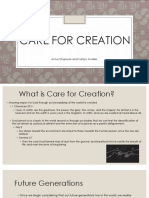 Care For Creation