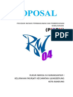 Proposal Pippk RW.04 Karanganyar Kelurahan Pasirjati Kota Bandung