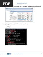 Troubleshooting WSUS