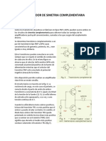 Amplificador de Simetria Complementaria