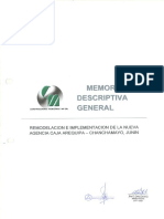 Memoria Descriptiva