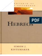 Comentario Al Nuevo Test Amen To HEBREOS - Simon Kistemaker