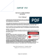 Laser Manual LS-2137U DESY