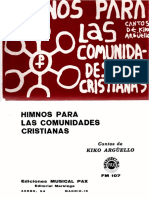 ARGÜELLO, Francisco (Kiko), Himnos para las comunidades cristianas, Pax, sf (Folleto).pdf