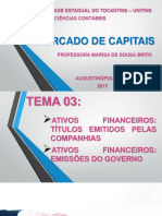 Mercado de Capitais Aula 04 PDF