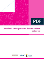Marco de Referencia Modulo Investigacion en Ciencias Sociales
