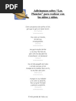 Adivinanzas Los Planetas